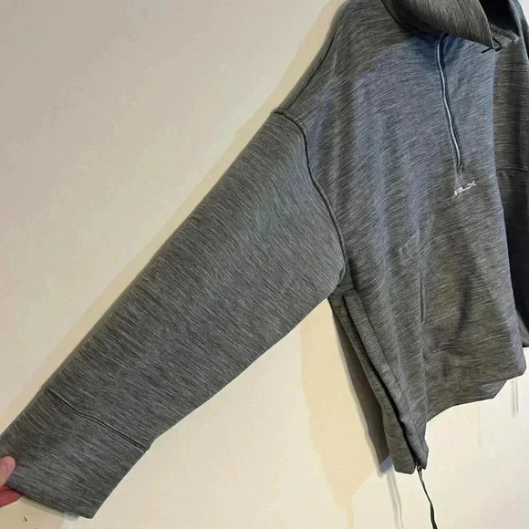 Polo Ralph Lauren RLX 1/4 Zip Oversized Pullover Fleece Funnel Neck Medium - Picture 2 of 10